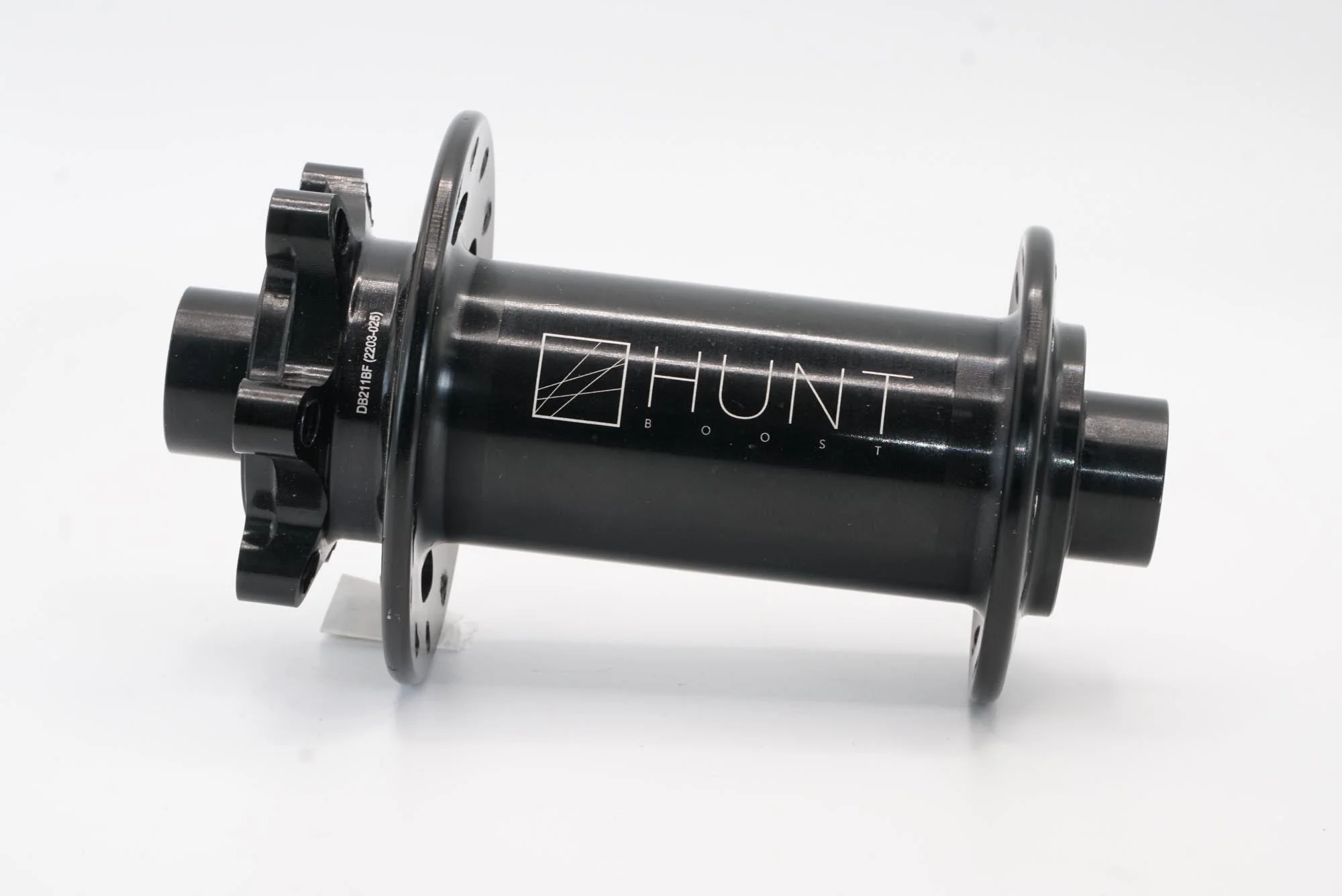 Front Hub | H_Ratchet DBL XL Boost | Disc Brake | 28 Hole | Black | Stainless Steel Enduro Bearings - Image 2