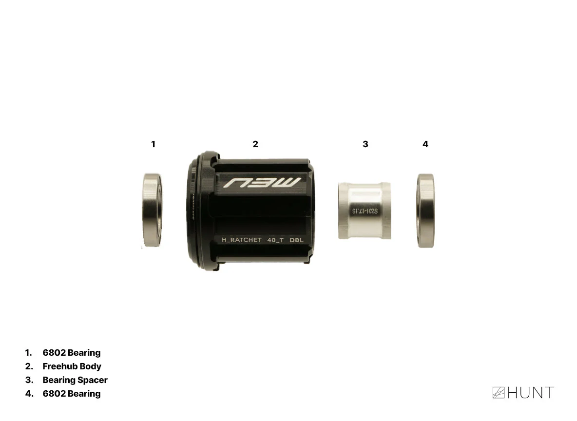 H_Ratchet DBL 40T CeramicSpeed CeramicSpeed Freehub | Campagnolo N3W Ekar - Image 3
