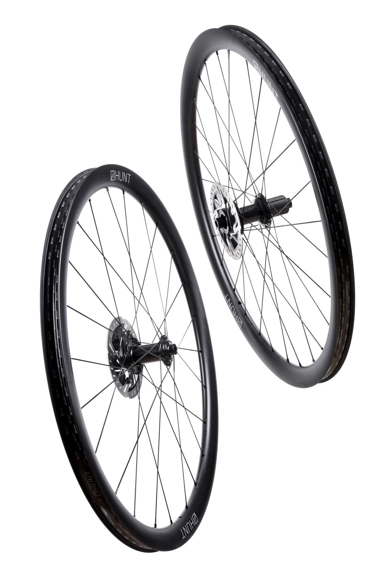 HUNT 35 Carbon Gravel Hookless X-Wide Wheelset