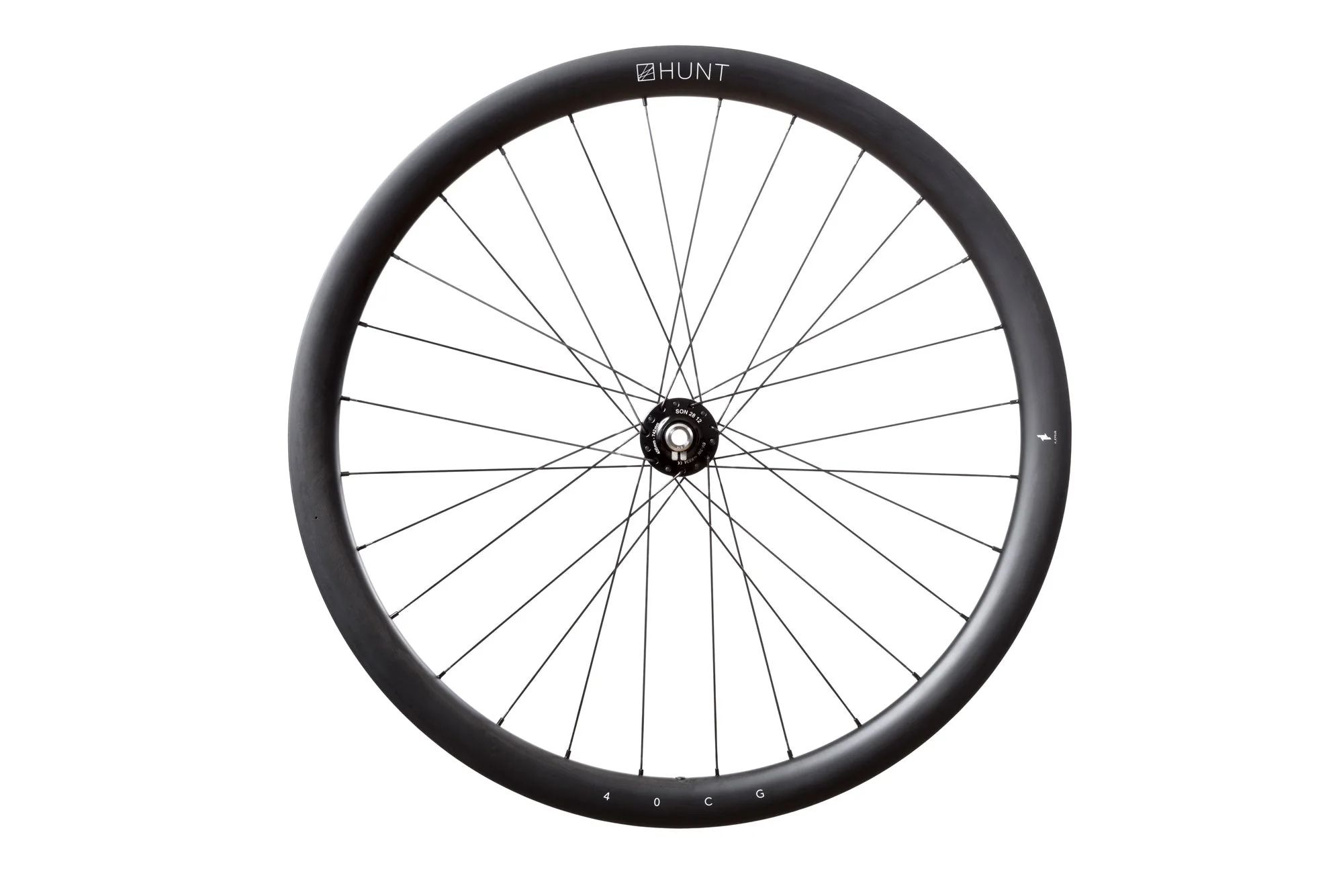 HUNT 40 Carbon Gravel Dynamo Wheelset - Image 10