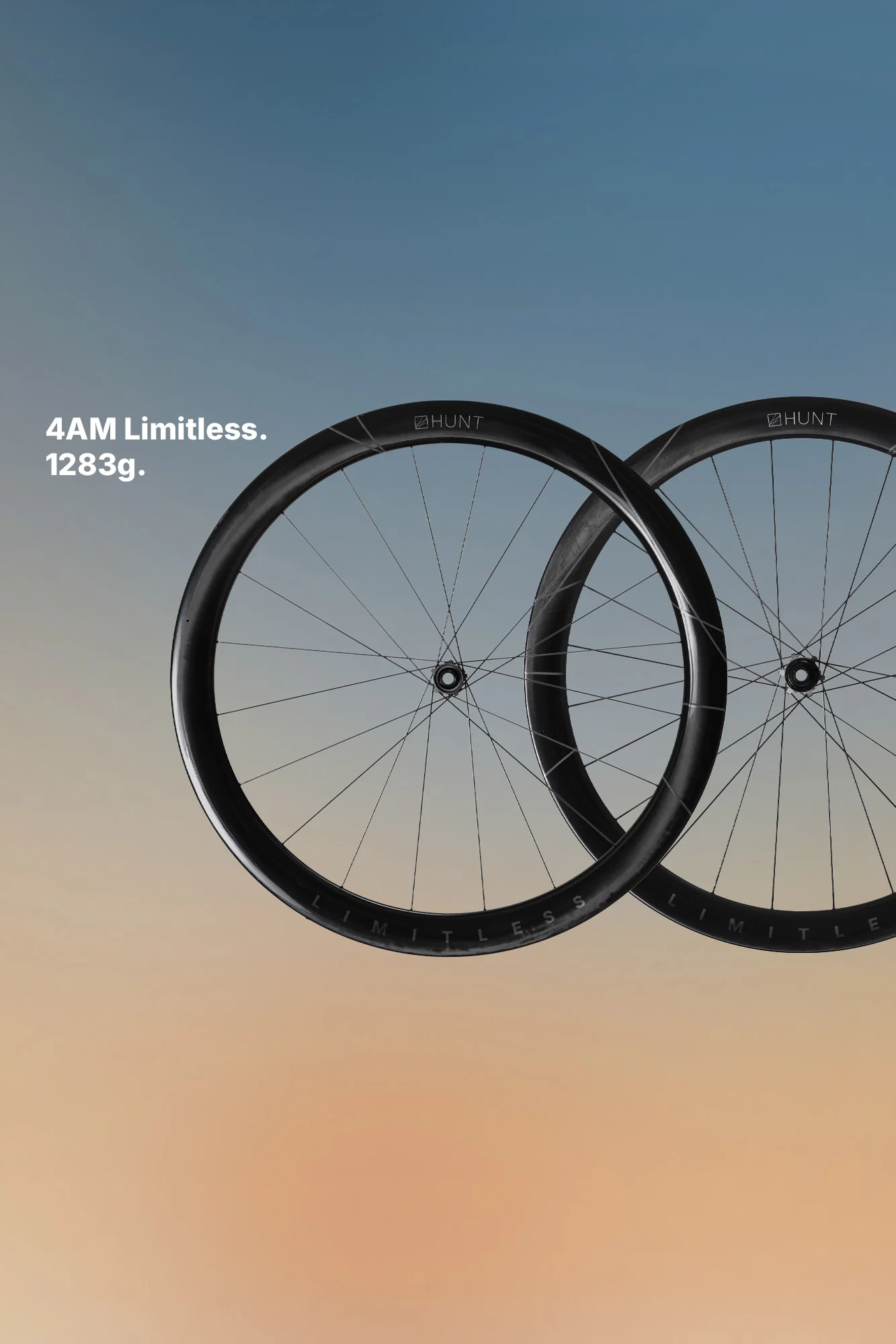 HUNT 4AM Limitless Disc Wheelset - Image 10
